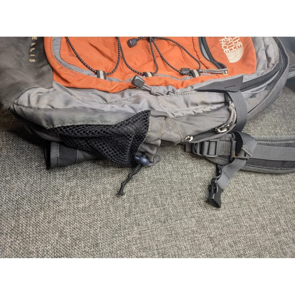The North Face Borealis Backpack TNF Orange Gray Adult Hiking Outdoor Book Bag